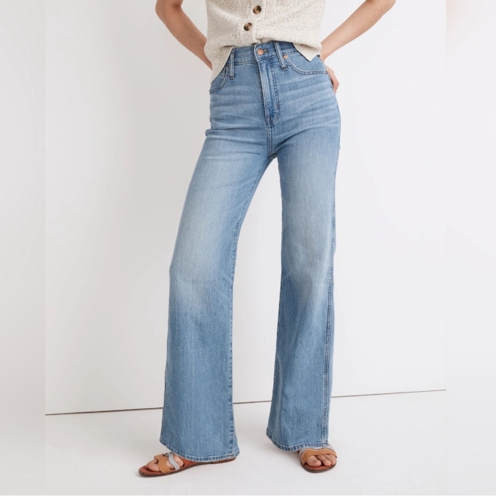 Madewell Light Blue Flare Jeans